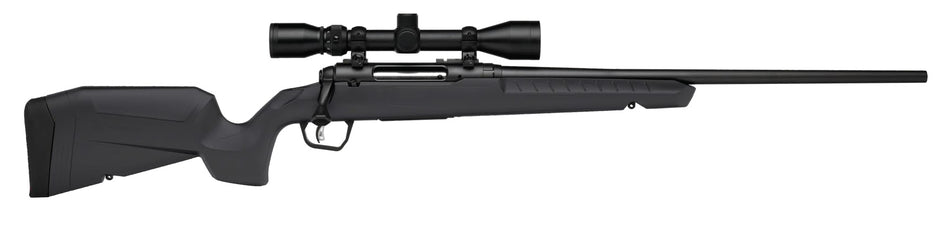 Savage Arms 32173 Axis 2 XP Combo Full Size 243 Win 4+1 22" Black Sporter Barrel, Black Carbon Steel Receiver Drilled & Tapped, Gray Fixed Synthetic Stock, Weaver 3-9x40mm Scope, Right Hand
