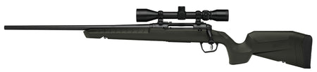 Savage Arms 32188 Axis 2 XP Combo Full Size 350 Legend 4+1 18" Black Sporter Barrel, Black Carbon Steel Receiver Drilled & Tapped, OD Green Fixed Synthetic Stock, Weaver 3-9x40mm Scope, Left Hand