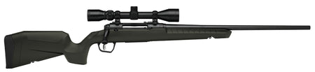 Savage Arms 32159 Axis 2 XP Combo 30-06 Springfield 4+1 22" Black Sporter Barrel, Black Drilled & Tapped Steel Receiver, Fixed OD Green Synthetic Stock, Right Hand, Boresighted 3-9x40