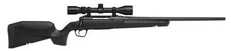 Savage Arms 32006 Axis XP Combo 308 Win 4+1 22" Matte Black Button Rifled Barrel, Matte Black Drilled & Tapped Carbon Steel Receiver, Fixed Sporter Black Synthetic Stock, Weaver 3-9x40mm, Right Hand
