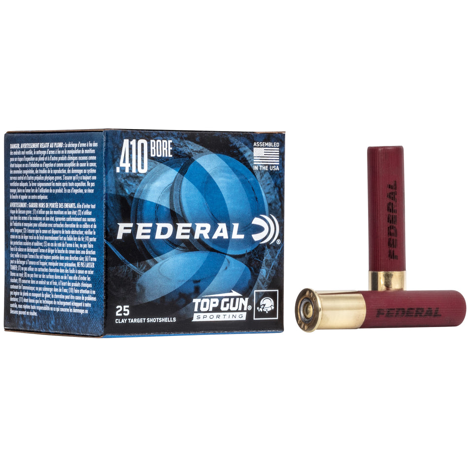 Federal Top Gun .410 Bore 2-1/2" #7.5 Shot 1/2oz Ammo