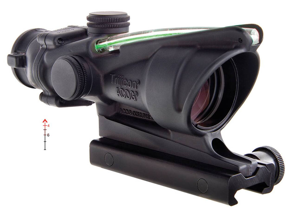 Trijicon ACOG Riflescope 4x32mm Illuminated Green Chevron .223 Reticle