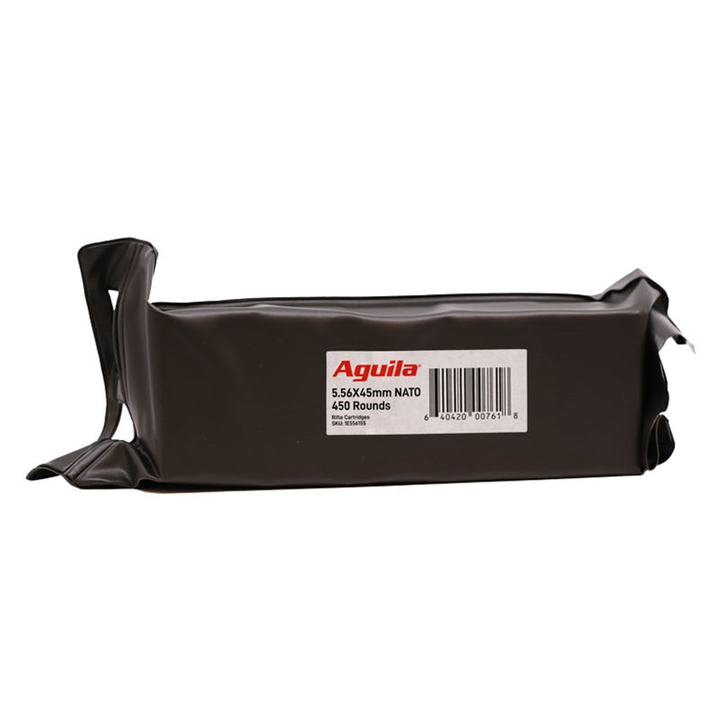 Aguila  5.56x45mm NATO 55 grain Full Metal Jacket ammunition