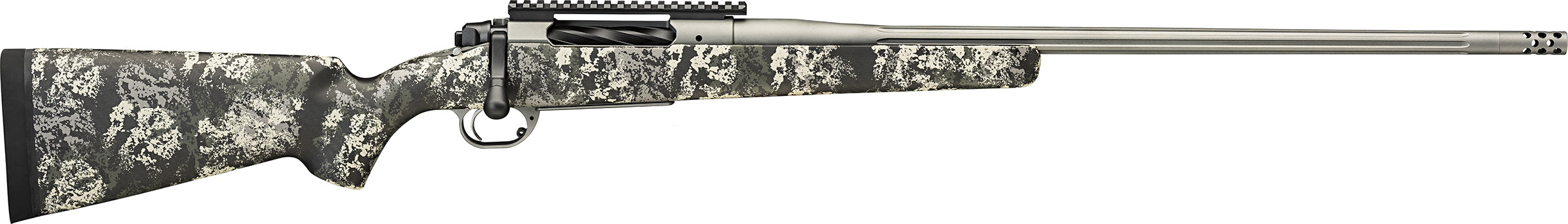 Springfield Armory BAB924300WMY 2020 Boundary 300 Win Mag 24" Tactical Gray Cerakote Stainless Steel Receiver Carbon Fiber w/ M-LOK
