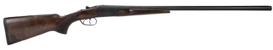 Heritage Mfg BL2828BK Badlander 28 Gauge Break-Open 3" 2+1 28" Black Chrome Side By Side Barrel, Black Chrome Receiver, Fixed Turkish Walnut Stock