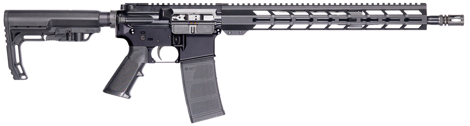 Patriot Ordnance Factory 02315 P-15 Base 5.56 NATO 30+1 16.50" Black Anodized A2 Style Grip