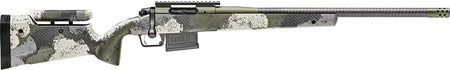 Springfield Armory BAW92265CMCFGA 2020 WayPoint 6.5 Creedmoor 5+1 22" CF Evergreen Camo Hybrid Profile w/Adj Cheek Comb & M-LOK Stock Mil-Spec Green Cerakote Right Hand