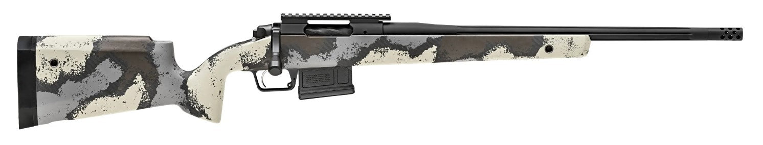 Springfield Armory BAW920308D Model 2020 Waypoint 308 Win 5+1 20" Graphite Black Cerakote Fluted Stainless Steel Barrel & Receiver, Ridgeline Camo Hybrid Profile with M-LOK Stock, Right Hand