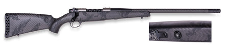 Weatherby MGT01N653WR8B Mark V Backcountry Guide TI 6.5-300 WBY Mag 3+1 26" Graphite Black Cerakote Fluted Threaded Carbon Barrel, Titanium Drilled & Tapped Receiver, Exposed Carbon w/Carbide Black Ac