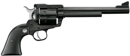 Ruger 0455 Blackhawk 45 Colt (Long Colt) 6rd 7.50" Blued Alloy Steel Barrel, Cylinder & Frame, Black Checkered Rubber Grip, Transfer Bar Safety, Exposed Hammer