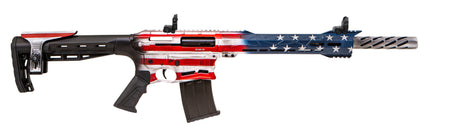 Citadel CBOSS2512USA Boss-25 12 Gauge 3" 18.75" 5+1 American Flag Cerakote Rec/Barrel Black Fixed Adjustable Comb Stock Right Hand