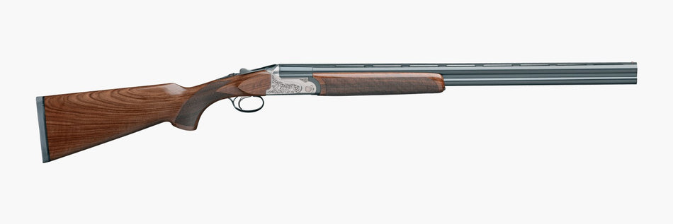 Rizzini USA 2403-28 BR110 Light Luxe 28 Gauge 28" O/U VR 2rd 3" Gray Anodized Turkish Walnut Fixed Pistol Grip Stock Right Hand (Full Size) Includes Multi-Choke