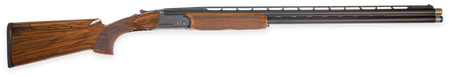 Rizzini USA 2604-12 BR110 Sporter-X 12 Gauge 32" O/U VR 2rd 3" Matte Gray Turkish Walnut Fixed Adjustable Comb Stock Right Hand (Full Size)