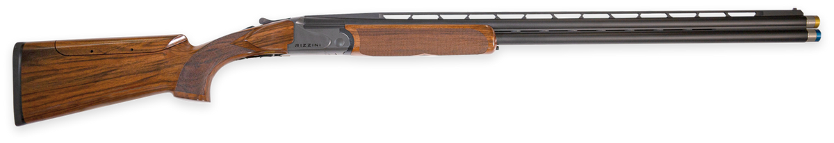 Rizzini USA 2603-12 BR110 Sporter-X 12 Gauge 30" O/U VR 2rd 3" Matte Gray Turkish Walnut Fixed Adjustable Comb Stock Right Hand (Full Size)