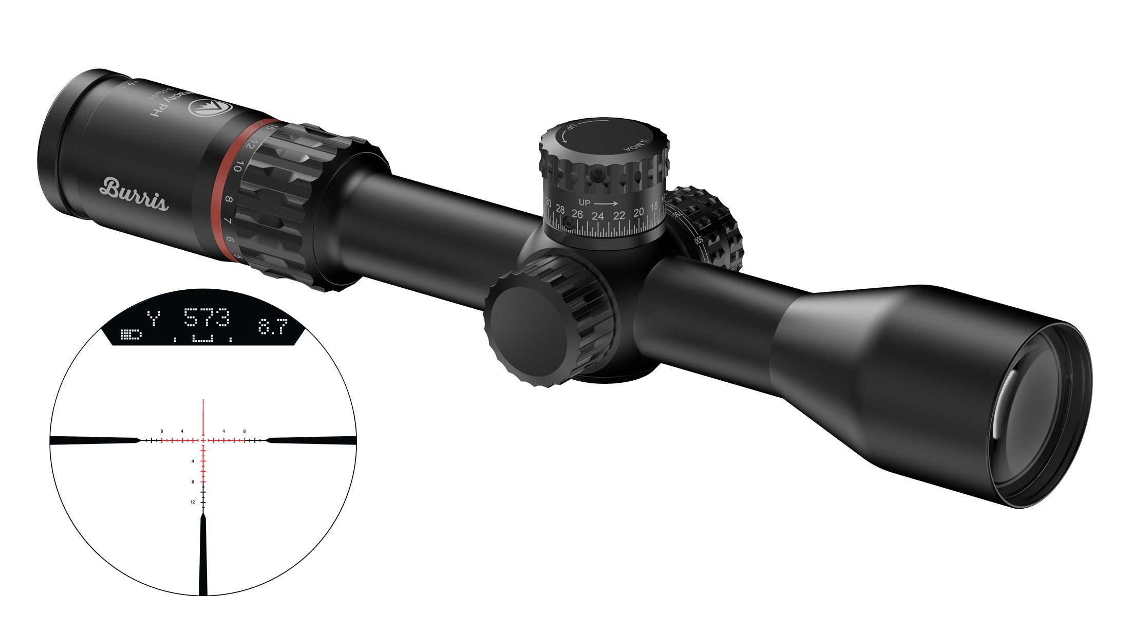 VERACITY PH 3-15X44MM HUD ILL RC-MOA | FRONT FOCAL