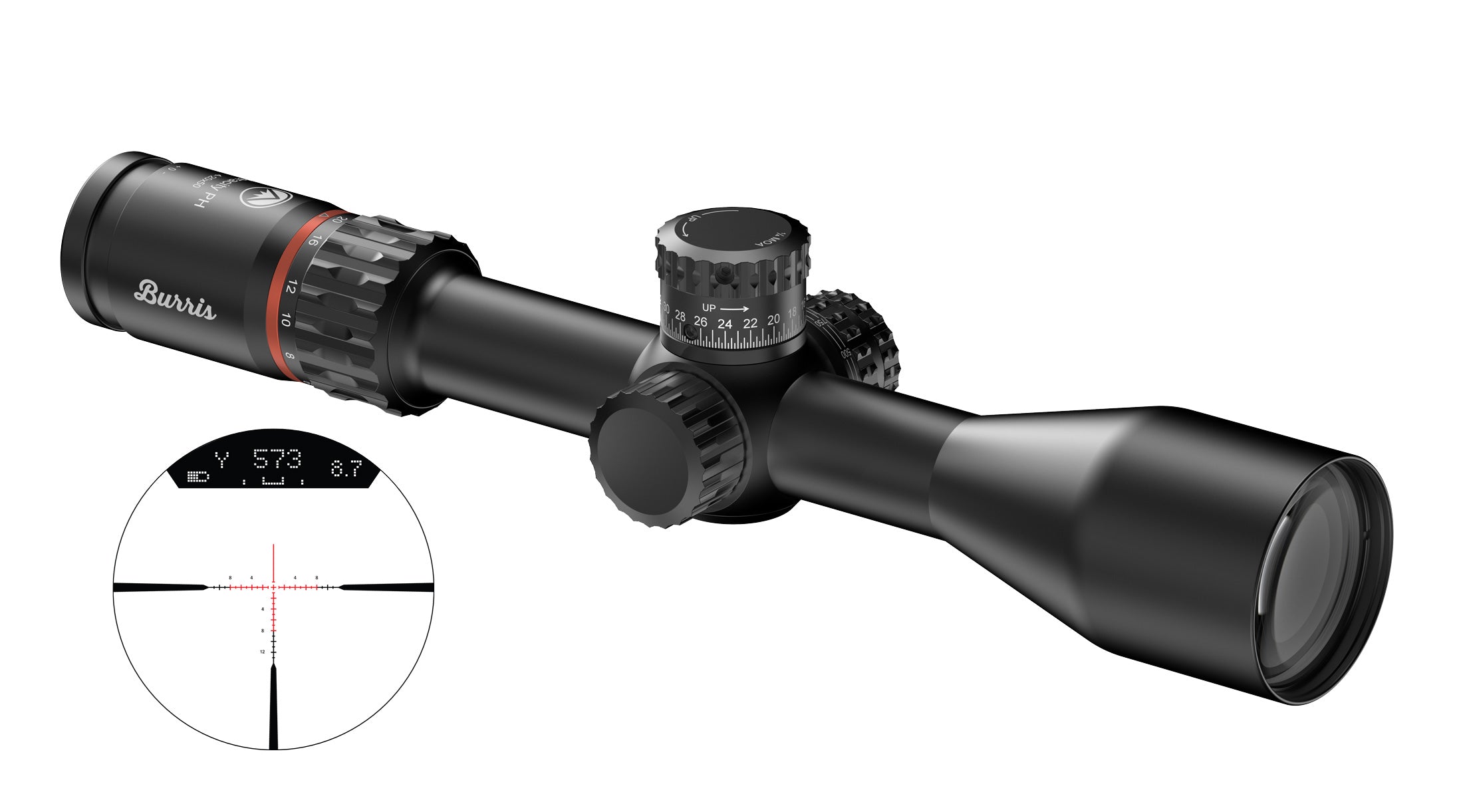 VERACITY PH 4-20X50MM HUD ILL WIND MOA | FRONT FOCAL