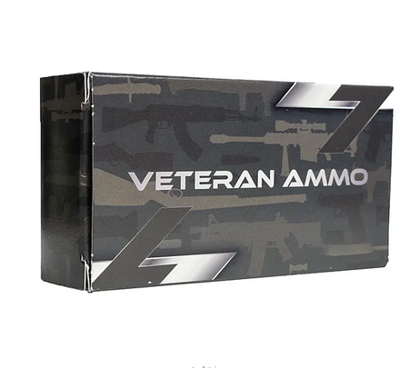 Veteran Ammo 300 Blackout 150 Grain Full Metal Jacket(FMJ) Bulk Packaged