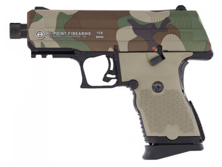 C-9 9MM M81 CAMO 10+1 3.93" TB STRIKER FIRE PISTOL|THREADED