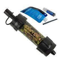 Sawyer MINI Camo Portable Water Filter - Lightweight 2oz Survival Filtration