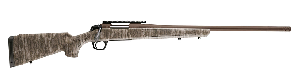 CVA CR3985MOBL Cascade XT 450 Bushmaster 2+1 22" Midnight Bronze Cerakote Fluted Threaded Steel Barrel & Receiver w/Picatinny Rail, Mossy Oak Bottomland Adjustable Synthetic Stock, Right Hand