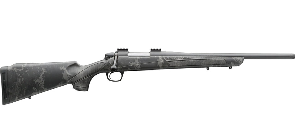 CVA CR3901R Cascade SB Full Size 6.5 Creedmoor 4+1 18" Graphite Black Cerakote Steel Threaded Barrel, Veil Tac Camo Fixed w/SoftTouch Fiberglass Stock
