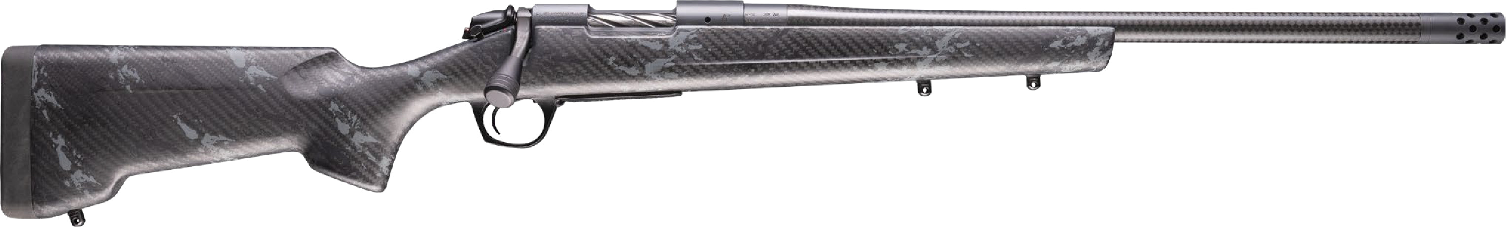 Bergara Rifles B14LM1208CF B-14 Cima CF 300 PRC 3+1 22" CURE Carbon Fiber Barrel, Sniper Gray Cerakote Receiver, RTM Sporter Carbon Fiber Stock