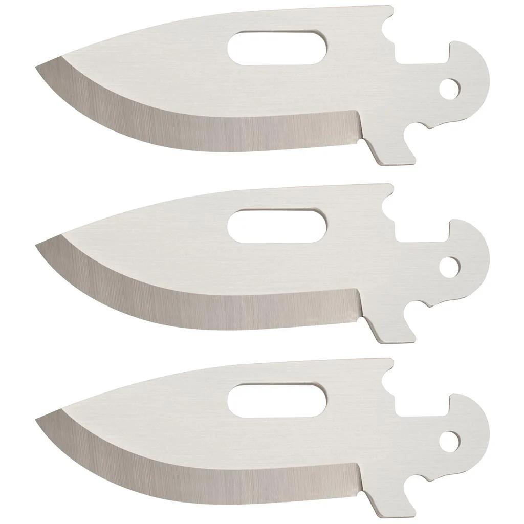 Cold Steel Click-N-Cut Replacement Blades Drop Point 2.5 Inch 3 Pack