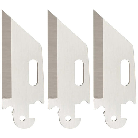 Cold Steel Click-N-Cut 3-Pack Replacement Blades 2-1/2" Reverse Tanto 420J2