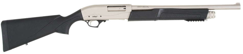 TriStar 23164 Cobra III Marine Pump 12 Gauge 18.50" 5+1 3" Silver Rec/Barrel Black Synthetic Stock Right Hand (Full Size) Includes 1 MobilChoke