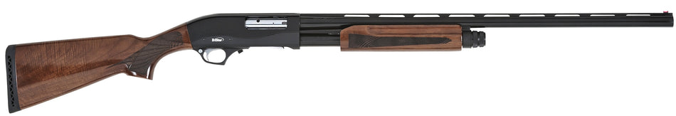 TriStar 23139 Cobra III Full Size 410 Gauge Pump 3" 5+1 28" Black Vent Rib Barrel, Black Steel Receiver, Fixed Walnut Stock, Beretta/Benelli Choke Tubes, Right Hand
