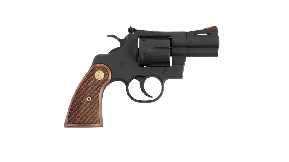 Colt Mfg PYTHONBM2WTS Python 357 Mag 38 Special 6 Shot 2.50" Matte Blued Carbon Steel Barrel, Cylinder & Frame, Exposed Hammer
