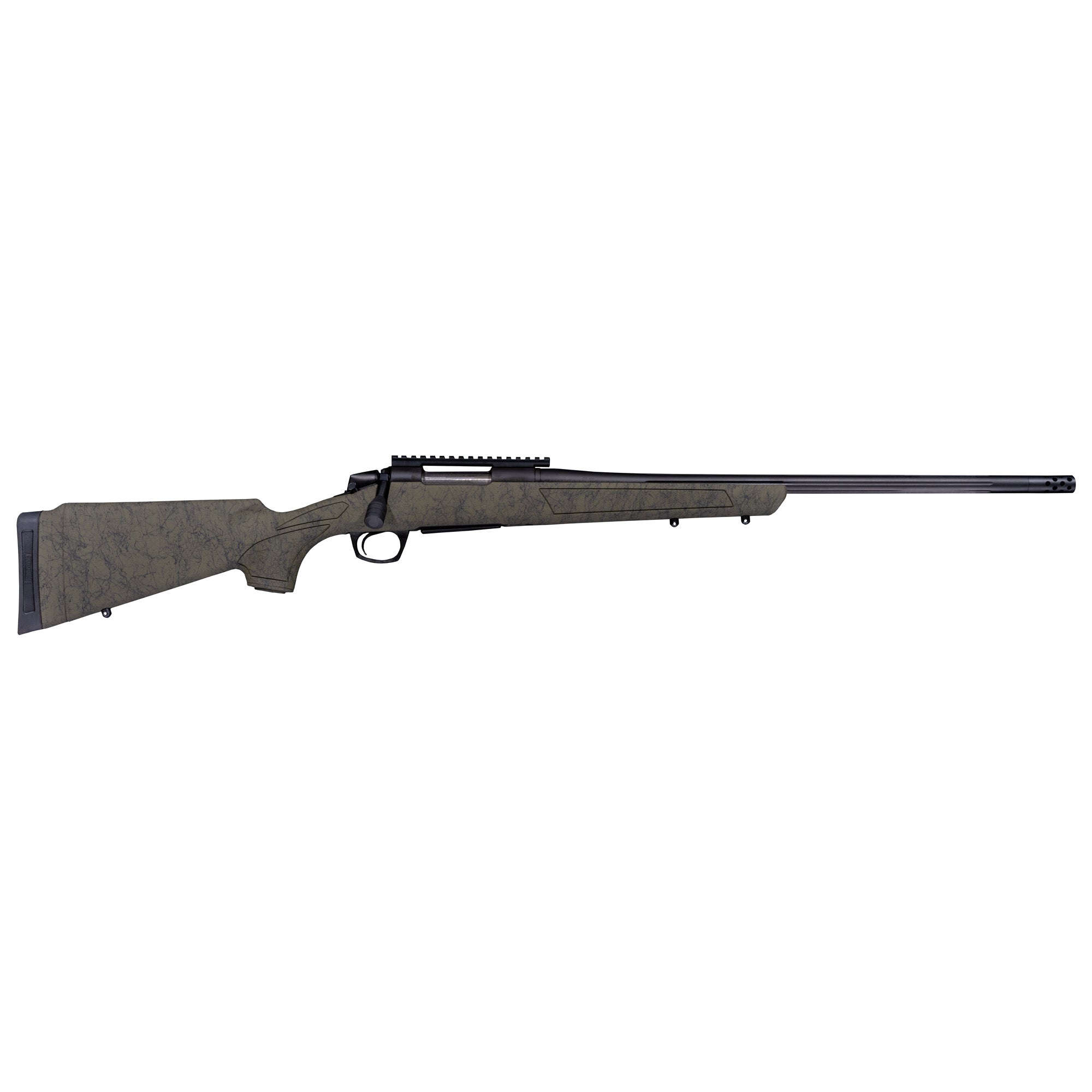 CVA CR3983G Cascade XT Full Size 308 Win 4+1 22" Graphite Black Cerakote Steel Threaded Barrel, OD Green Adj w/Soft Touch Synthetic Stock