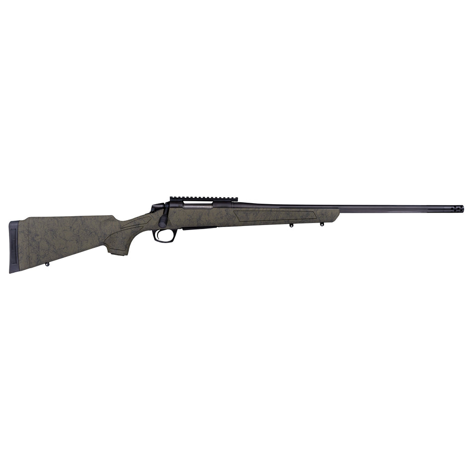 CVA CR3991G Cascade XT Full Size 300 Win Mag 4+1 24" Graphite Black Cerakote Steel Threaded Barrel, OD Green Adj w/Soft Touch Synthetic Stock