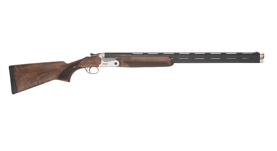 TriStar 33172 Cypher X 16 Gauge Break Open 2.75" 2rd 28" Blued Over/Under Vent Rib Barrel, Stainless Aluminum Receiver, Fixed Turkish Walnut Stock, Ambidextrous