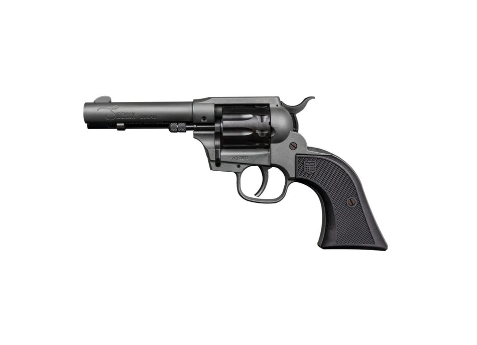 Diamondback DB0500A051 Sidekick 22 LR/22 Mag 9 Shot, 4.50" Dark Gray Cerakote Steel Barrel & Cylinder, Dark Gray Cerakote Zinc Alloy Frame, Black Polymer Grip, Hammer Safety, Exposed Hammer