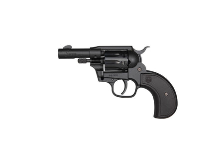 Diamondback DB0600A001 Sidekick 22 LR/22 Mag 9 Shot 3" Black Cerakote Steel Barrel & Cylinder, Zinc Alloy Frame, Black Birdshead Polymer Grip, Hammer Safety, Exposed Hammer
