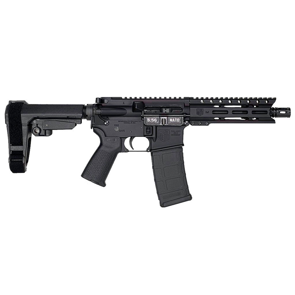 Diamondback DB1913K001 DB15 AR Pistol Carbine Length 5.56x45mm NATO 7" 30+1 Black SBA3 Pistol Brace Stock