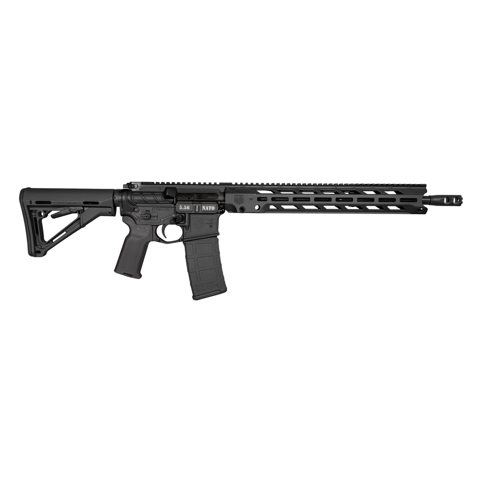 Diamondback DB1784K001 DB15 5.56x45mm NATO 30+1 16", Black, 15" M-Lok Anti-Rotation Handguard, Magpul CTR Stock & K2 Grip, Obsidian Muzzle Brake, Ambi Safety
