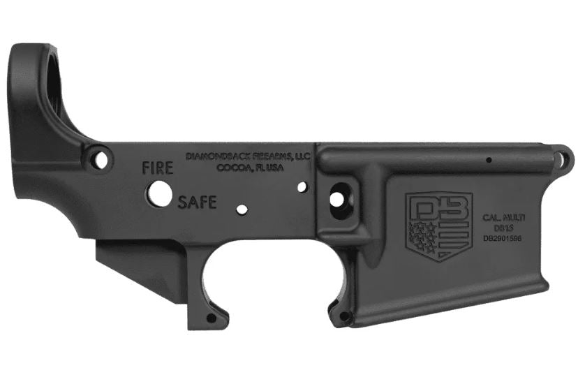 Diamondback DB2210R001 DB15 Lower Receiver Multi 7075-T6 Aluminum Black