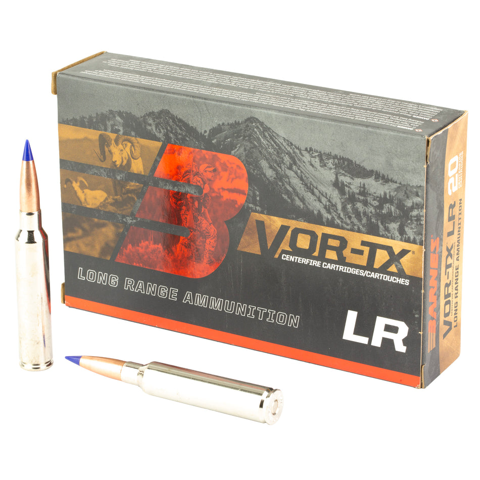 Barnes VOR-TX Long Range LRX Boat Tail 127 Grain 6.5mm Creedmoor 2850 fps