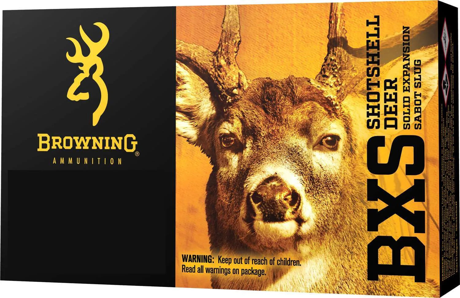 Browning B192430061 BXS Big Game and Deer 30-06 Springfield 180 Grain Lead-Free Solid Expansion Polymer Tip