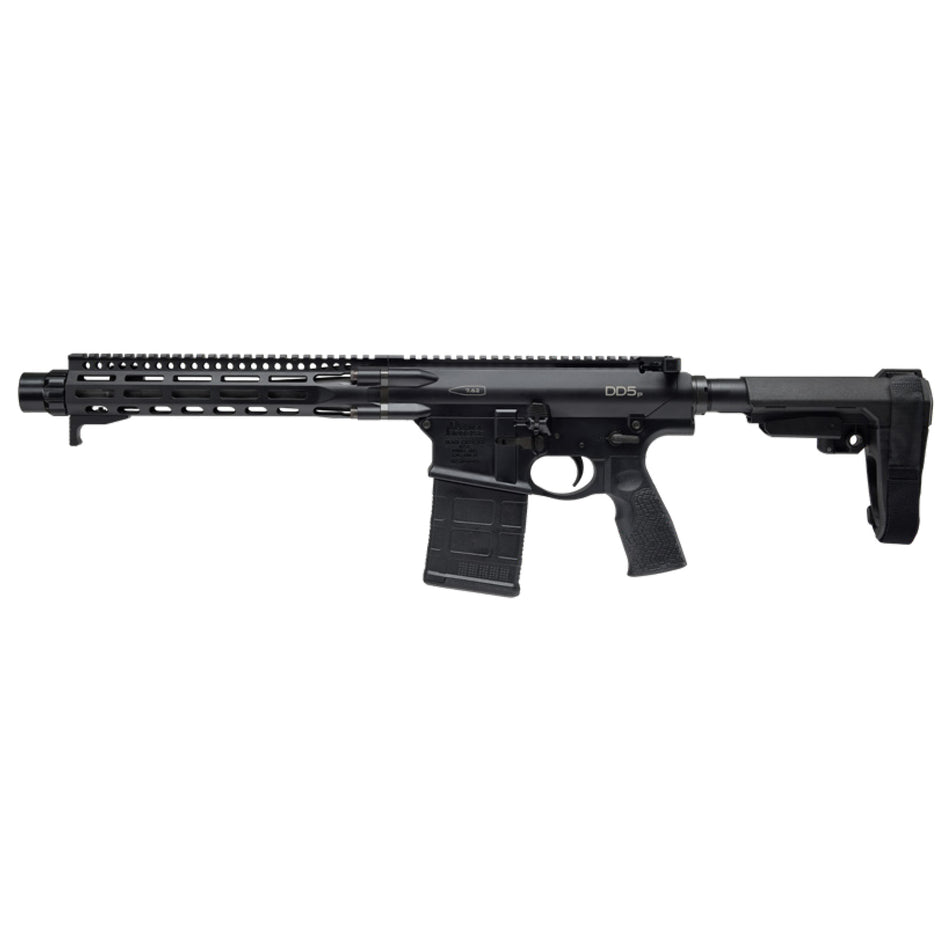 Daniel Defense 0208830157047 DD5 7.62x51mm NATO 12.50" Black Threaded Barrel, Black M-LOK Handguard, Black Polymer Grip,