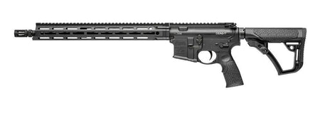Daniel Defense 0212802081067 DDM4 V7 *CO Compliant 5.56 NATO 16" Black Anodized Aluminum Receiver w/Picatinny Rail, M-LOK Handguard, Black Polymer Stock