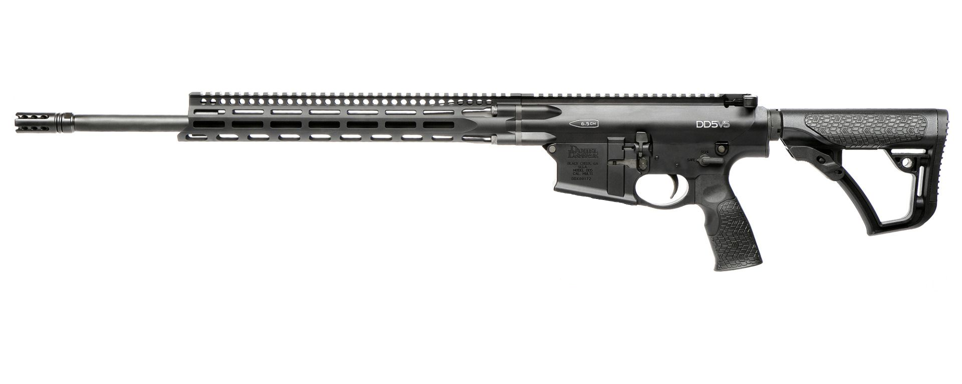 DD5 V5 6.5CR 20" BLK NO MAG 02-165-30063-067 | M-LOK RAIL