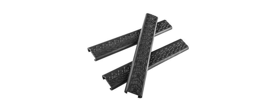 Picatinny Rail Panel Set 3-Pack Black Firearm Accessory