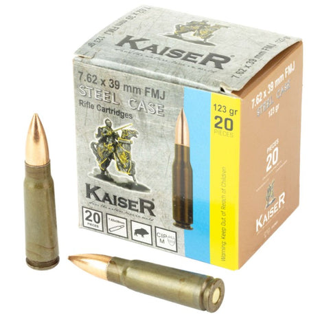 Century Arms  7.62x39mm 123 grain Full Metal Jacket ammunition