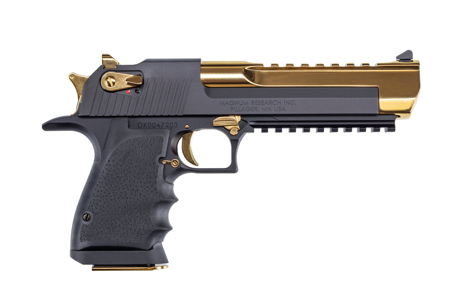 DE 44MAG MK XIX BK/TG TITANIUM GOLD BARREL
