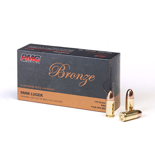 PMC Bronze 9mm 115gr FMJ