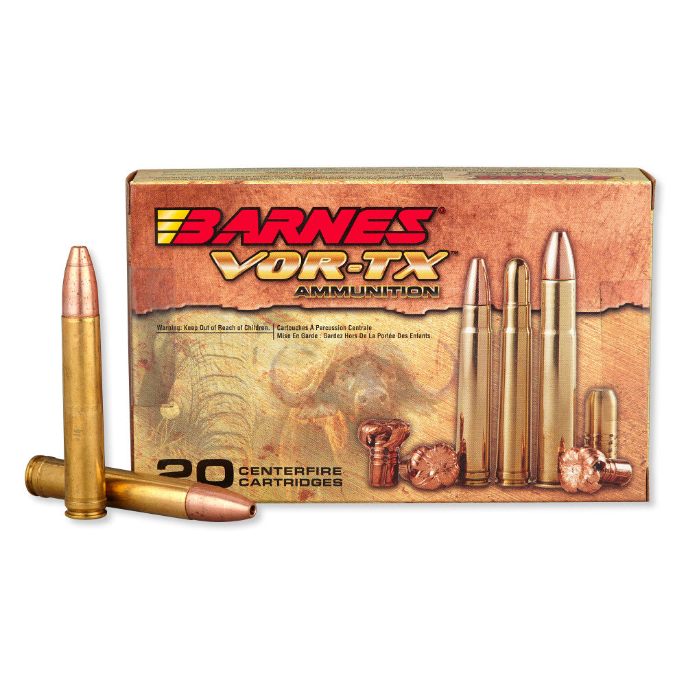 Barnes Safari .458 Winchester Mag 450 grain Barnes TSX Flat Base ammunition