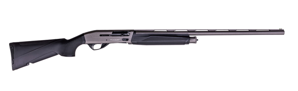 Weatherby ET21228PGM Element II 12 Gauge 3" 2+1 28" Tungsten Cerakote Vent Rib Barrel & Receiver, Adj Shim Black Synthetic Stock
